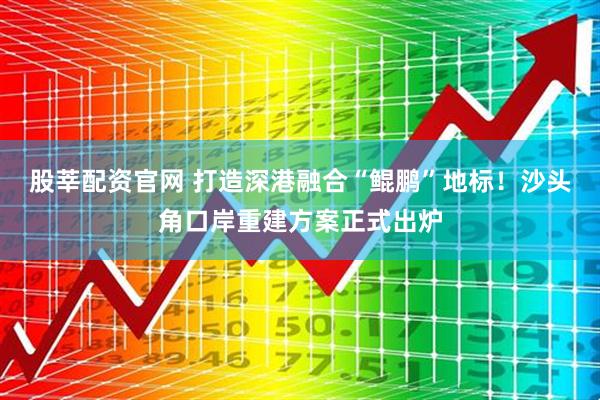股莘配资官网 打造深港融合“鲲鹏”地标!沙头角口岸重建方案正式出炉